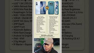 Vivo T5 Pro vs Nothing Phone 4a ⚔️ Which is Better?