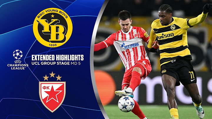 Young Boys vs. Crvena zvezda: Extended Highlights | UCL Group Stage MD 5 | CBS Sports Golazo