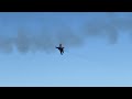 Blue Angels F/A-18 Super Hornet Knife Edge + Low Pass