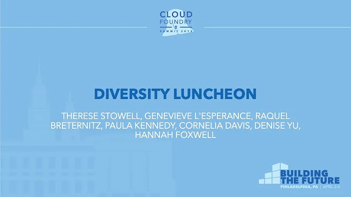 Diversity Luncheon - Raquel Breternitz, Denise Yu,...