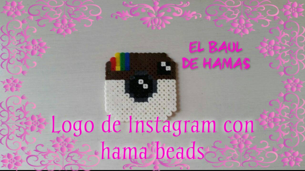 TUTORIAL: Logo de Instagram con hama beads - YouTube