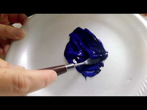 Make Your Own Color Navy Blue Color Mixing - How To Tutorial