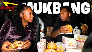 Brooklyn Frost & Deshae In N Out MUKBANG 😂!