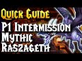 Mythic Raszageth Quick Guide - P1 INTERMISSION | Vault of the Incarnates