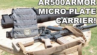 AR500Armor Micro Plate Carrier! Body Armor for the Whole Family