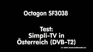 Octagon SF3038 Test Simpli TV
