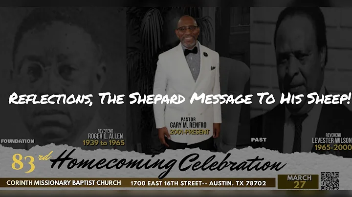 Reflections The Shepard Message To His Sheep! l Dr...
