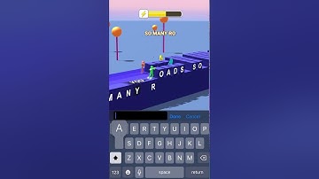 TYPE DASH! HYPER CASUAL MOBILE GAME WALKTHROUGH GAMEPLAY TUTORIAL NO COMMENTARY IOS SHOT ON IPHONE