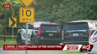 1 dead, 1 transported in Ocala shooting, police say