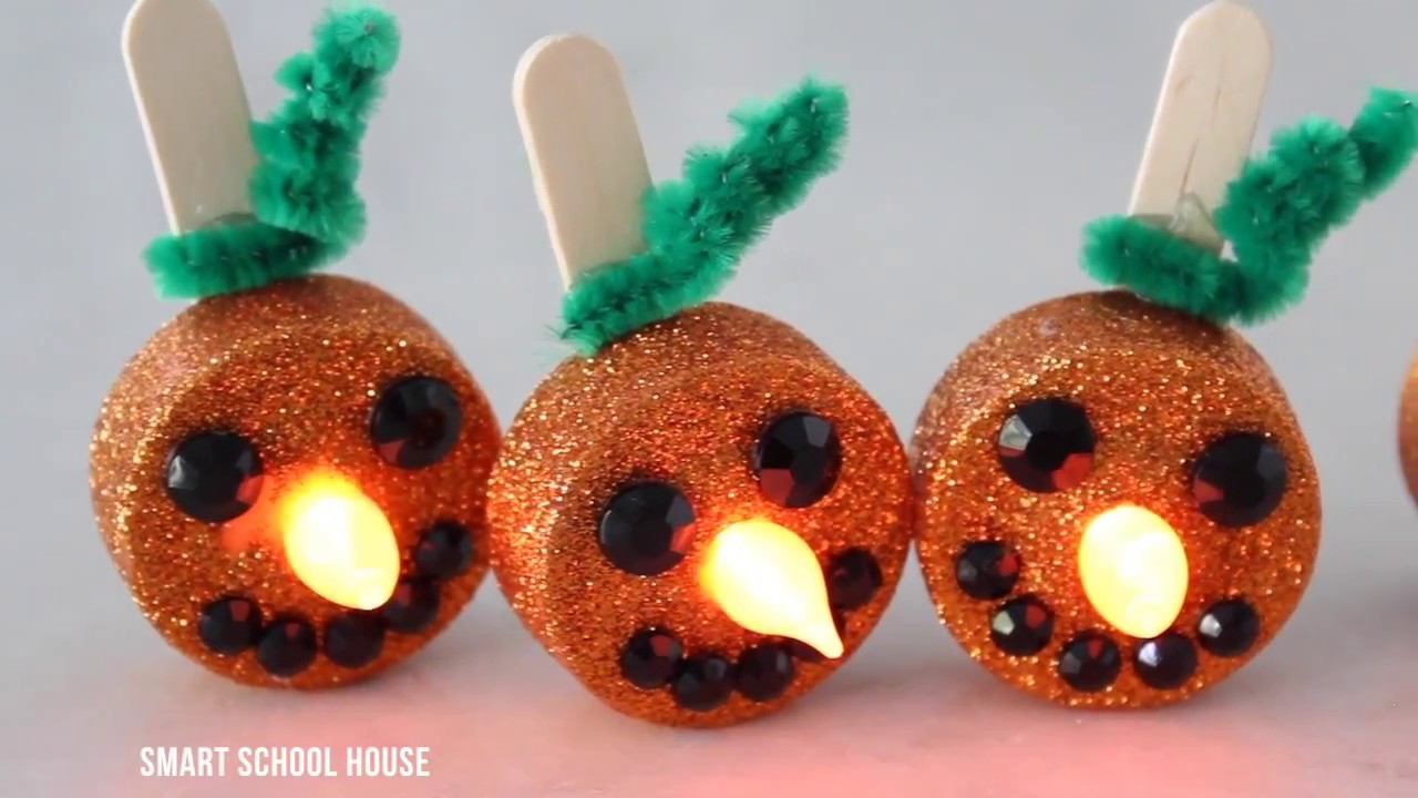 Tea Light Pumpkins YouTube