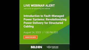 Introduction to Fault-Managed Power Systems: Revolutionizing Power Delivery for Structured Cabling