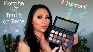 Morphe 18t truth or bare artistry palette is what we are using today.
i had already used this and knew loved it so wanted to do a tutorial
with it. ...