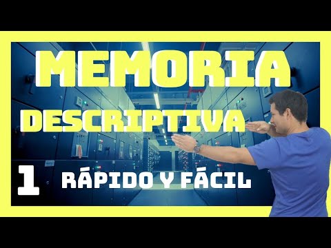 La Memoria Descriptiva de un Proyecto ⚡ EXPEDIENTE TECNICO Video N°1/20 Ejemplos de memoria descriptiva para reforma de vivienda