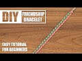 Spring Tricolor Triangle Argyle Florar Macrame Friendship Bracelets | Easy Tutorial for Beginner