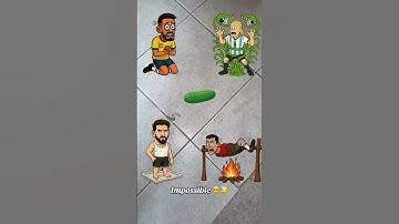 saving messi and friends impossible #game 😓😵 #tiktokgame #hungergamestiktok #shorts