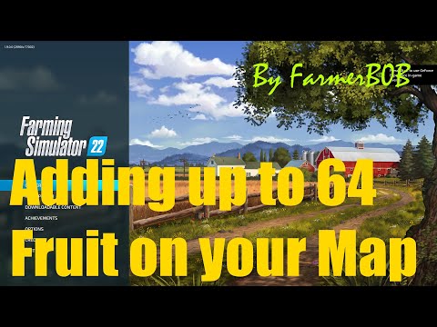 FRUITS　no95-98 How to Add up to 64 Extra fruits or Multifruit to your Map