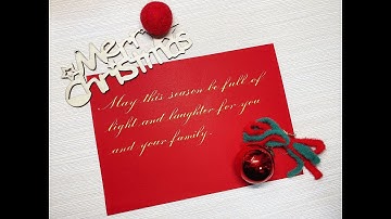 Copperplate Calligraphy - How to: Engrosser