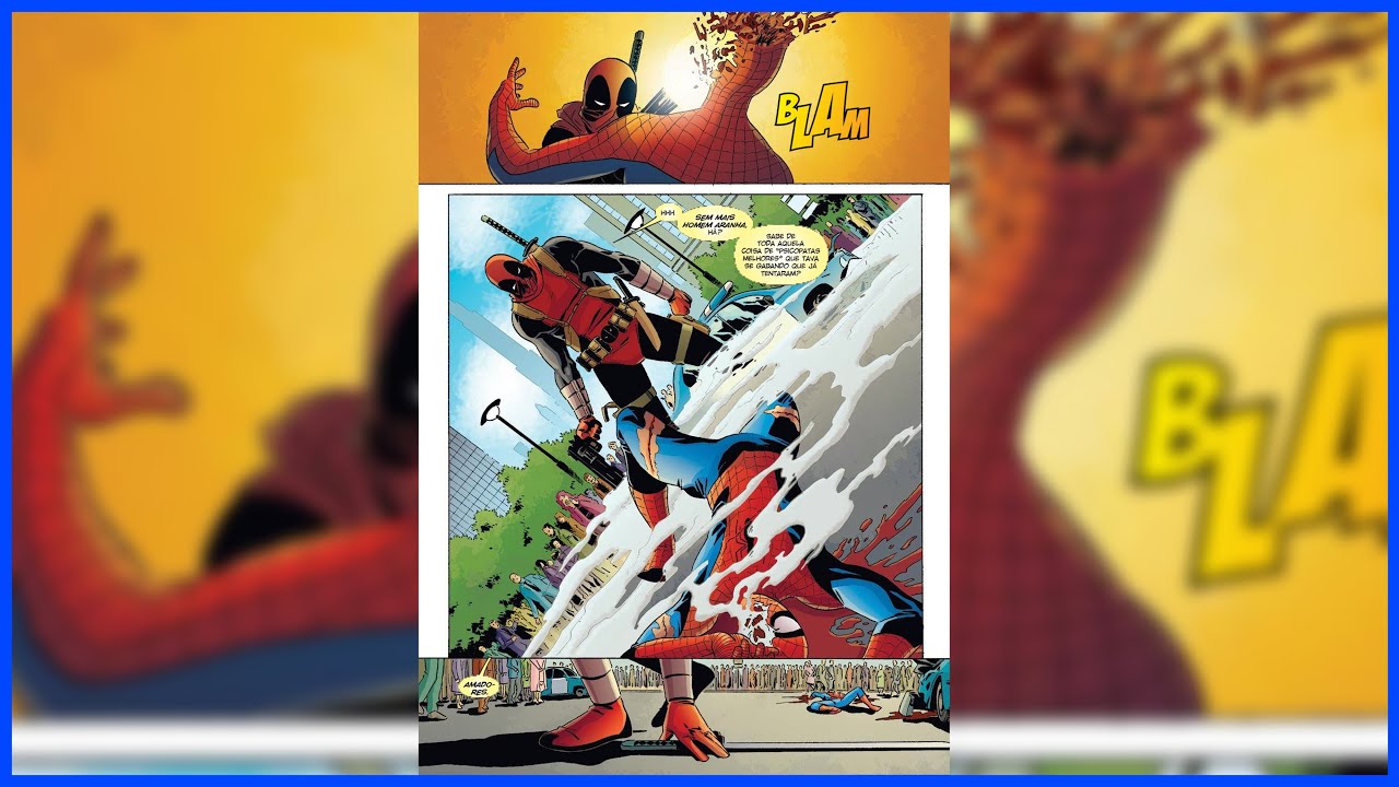 Deadpool Explode DEADPOOL EXPLODE A CABEÇA DO HOMEM ARANHA #shorts - YouTube