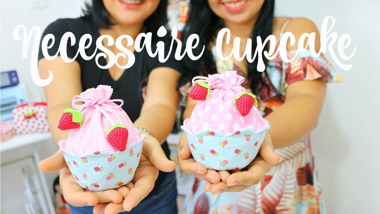 Nécessaire Cupcake A Brigadeirinha - Passo a Passo