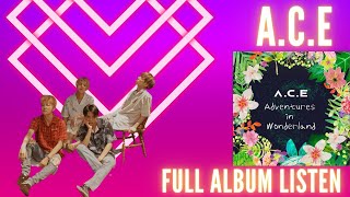 Reacting to A.C.E | Adventures in Wonderland | Full album listen | Kpop reaction