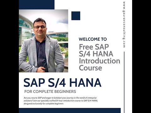 Dive into SAP S/4 HANA: A Beginner&#39;s Masterclass | Session 1