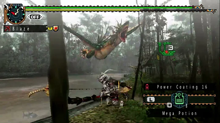 [MHFU] 093 Green Plesioth vs Bow (G Rank, Restricted)
