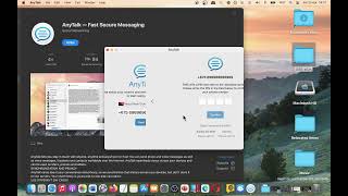 AnyTalk   Fast Secure Messaging App [MAC] Basic Overview - Mac App Store screenshot 2