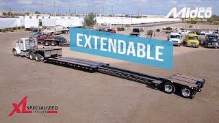 Extendable Double Drop Trailer - XL Specialized XL80 MDEZ