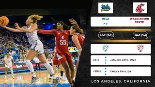 No. 2 UCLA vs Washington State | Pac-12 | 1.28.24