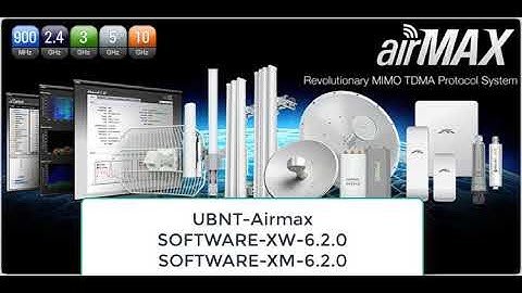 FIRMWARE UBNT airMAX V6.2.0 -licensed