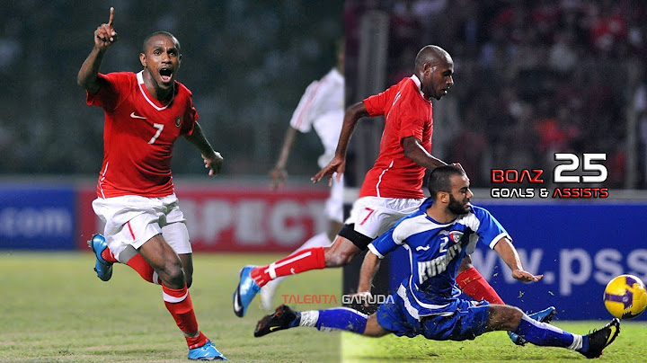 Boaz Solossa All 25 Goals & Assists For Timnas Indonesia
