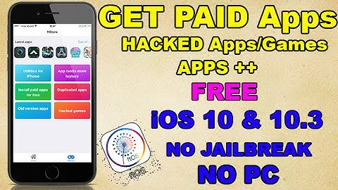 Get PAID Apps FREE + HACKED Apps/Games (NO JAILBREAK) (NO PC!!) iOS 10 - 10.3.1 (iPhone, iPad, iPod)