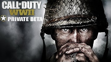 MY FIRST 12 HOURS OF PLAYING THE CALL OF DUTY WORLD WAR 2 BETA STREAM! (CALL OF DUTY WW2 BETA)