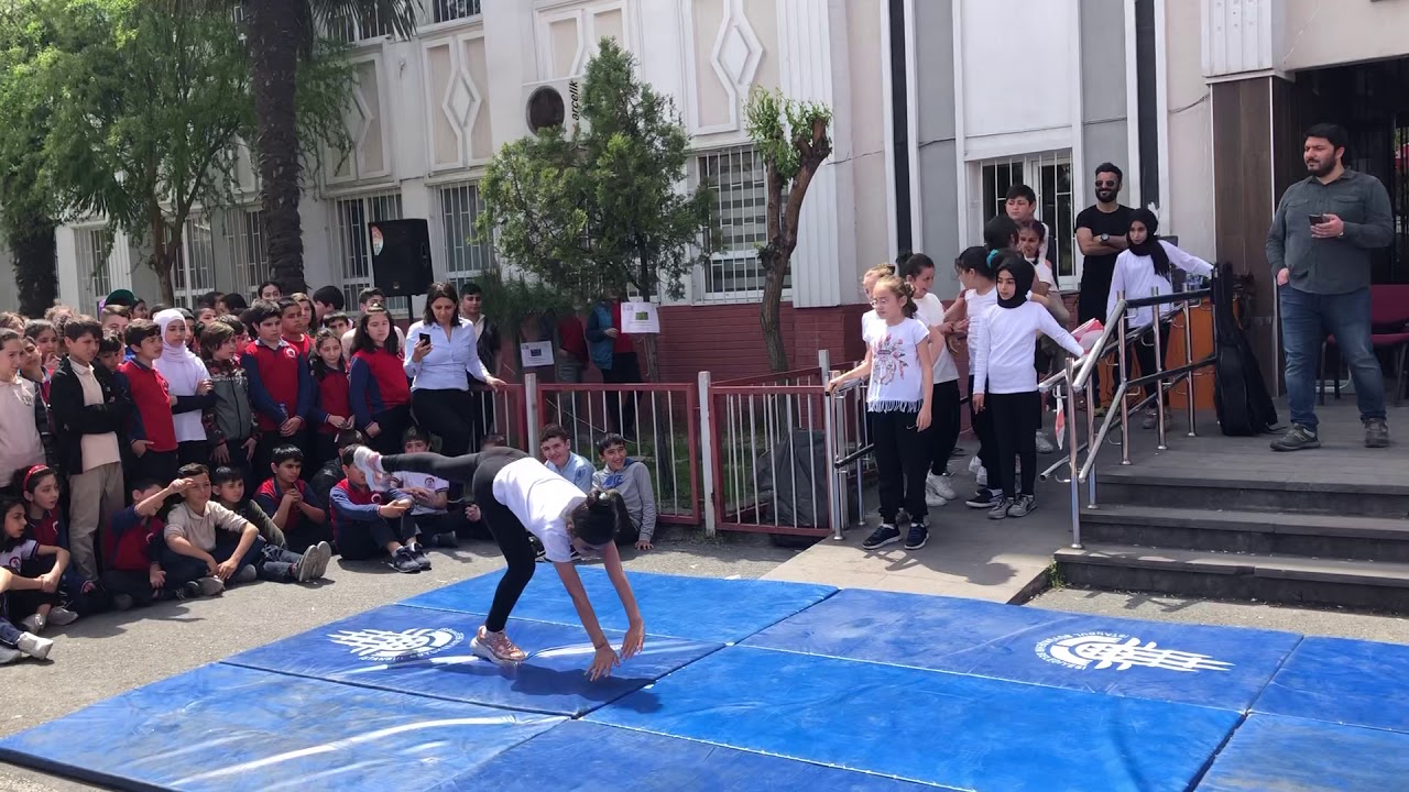 23 Nisan jimnastik gösterimiz