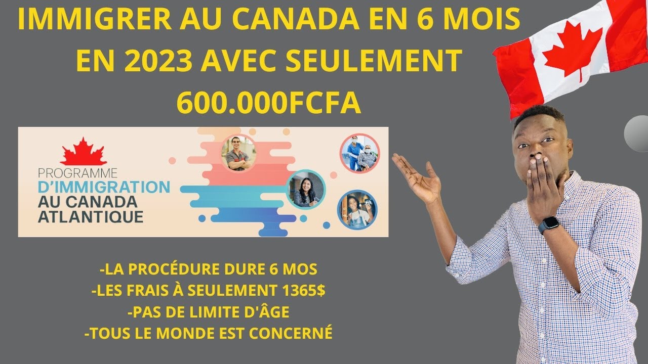 🚨🚨🚨PARTIE 2: NOUVEAU PROGRAMME D'IMMIGRATION EN 6 MOIS AU CANADA 🇨🇦 EN ...