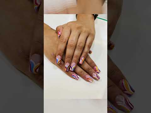 Creative nail art design 7 Mirrors Nagpur