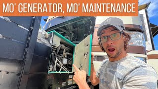The Downside to Big 10k-12.5k QD Quiet Diesel Generator - Full Maintenance Walkthrough by Mortons on the Move 2,790 views 3 weeks ago 27 minutes