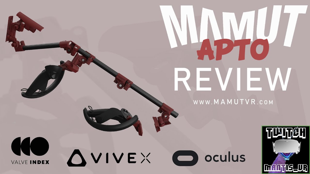 MAMUT APTO REVIEW Carbon Fibre VR gunstock ONWARD PAVLOV YouTube