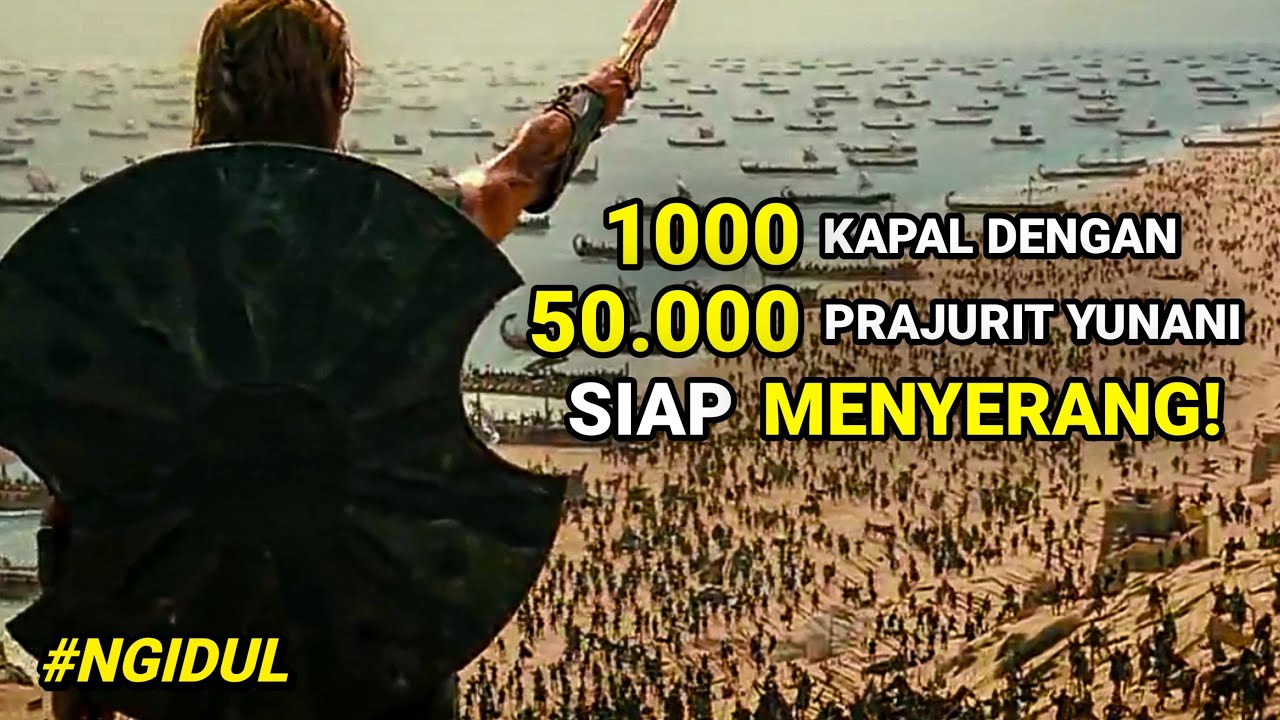 ADU KEKUATAN KERAJAAN BESAR YUNANI DENGAN KERAJAAN KECIL TROYA | #