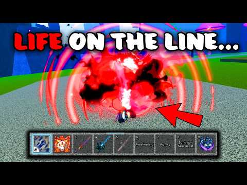 珊瑚要塞キユリ　プロモ Blox Fruits pvp but i have GALAXY KITSUNE in my Hotbar (If i