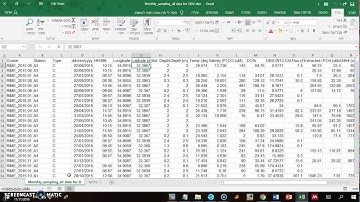 Using Dates in Ocean Data View ODV