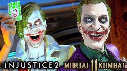 JOKER Comparison | INJUSTICE 2 V.S MK11