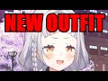 Shion Reveals New School Uniform Outfit With Cat Girl Hoodie!【Hololive】