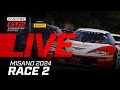 LIVE | Race 2 | Misano | 2024 Fanatec GT2 Europe