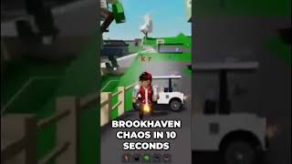 This Golf Cart Went Completely Out of Control… 🔥 #Brookhaven