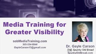 Masterclass: Media Training for Greater Visibility