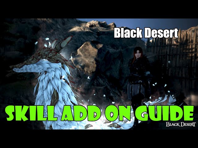 [Black Desert] 2024 Updated Skill Add On Guide for Beginners! Enhance and Customize Your Build! class=