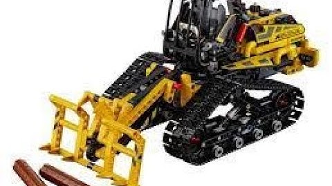 Time Lapse Building Part: 4  -  Lego Technic (42094) Lego Build Tracked Loader (Final Part)