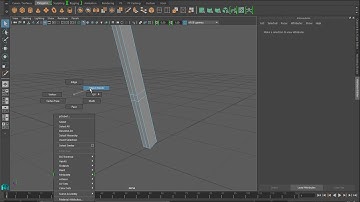 Maya: Simple Extrude using Multi-cut Tool