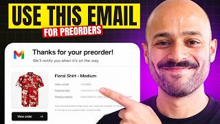 This one email changes everything for preorders on Shopify